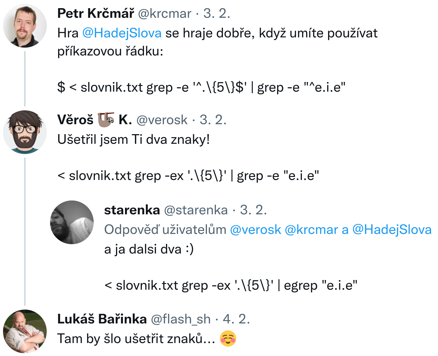 Příklad animace měřené veličiny